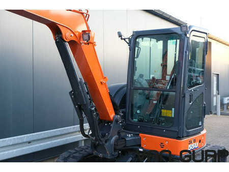 Minigrävare 2022 Hitachi ZX 55 U-6 CLR | 2022 | 905h | A/C (19)