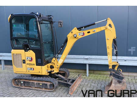 Mini kotrógép 2023 Caterpillar 301.8 excavator graafmachine bagger (10)
