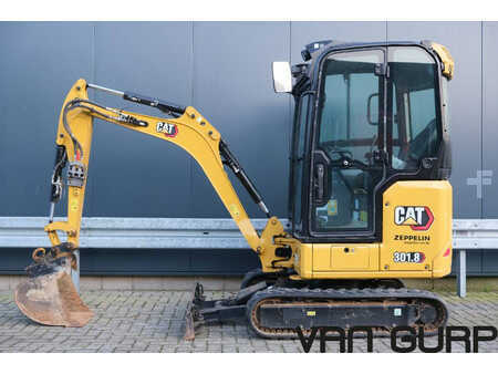 Mini kotrógép 2023 Caterpillar 301.8 excavator graafmachine bagger (11)
