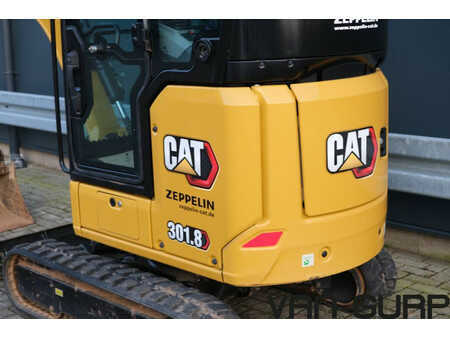 Mini kotrógép 2023 Caterpillar 301.8 excavator graafmachine bagger (12)