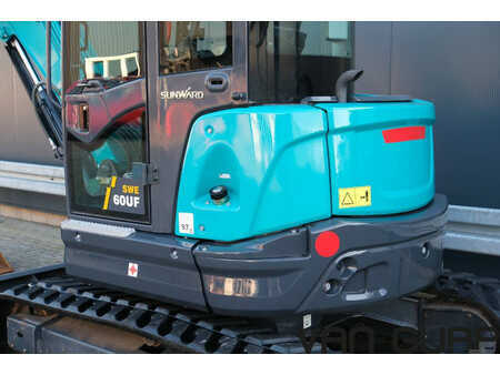 Minigrävare 2022 Sunward SWE 60 UF | 2022 | 535h | A/C (15)