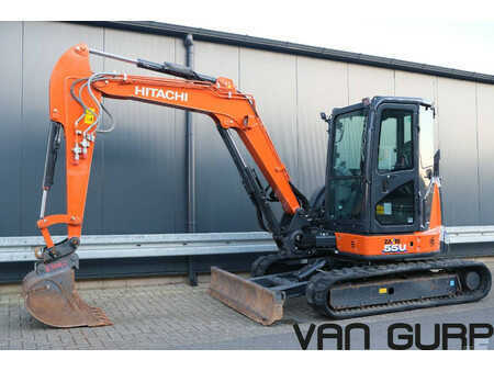 mini escavadeira 2022 Hitachi ZX 55 U-6 CLR | 2022 | 905h | A/C (11)