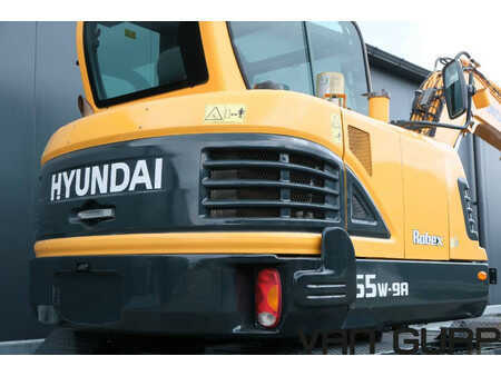 Pyöräkaivinkoneet  2017 Hyundai Robex 55W-9A | 2017 | 2636h | (10)