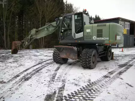 Excavadoras de ruedas 2008 Hitachi ZX190W-3 (13)