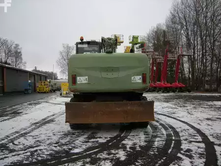Excavadoras de ruedas 2008 Hitachi ZX190W-3 (4)