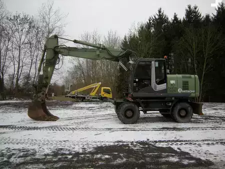 Excavadoras de ruedas 2008 Hitachi ZX190W-3 (6)