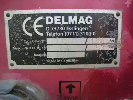 Rolos para pés de carneiro 1996 DELMAG Vx60E (10)