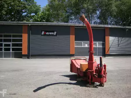 Pozostałe 1991 [div] Dücker Anbau Schredder / Buschhacker / Häcksler für Unimog oder Traktor (2)