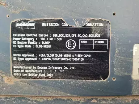 Rupsgraafmachines 2018 Doosan DX340LC-5 (Full Topcon 3D GPS) (16)