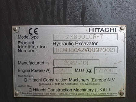 Hitachi ZX690 LCR-7