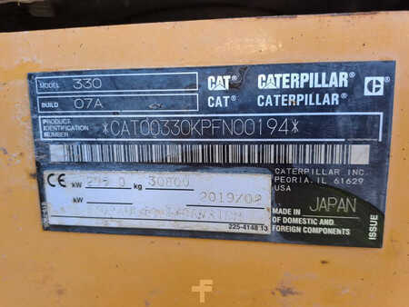 Pelles sur chenilles 2019 Caterpillar 330 (11)