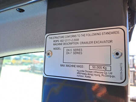 Escavatori cingolati 2023 Doosan DX530LC-7M (22)