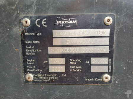 Doosan DX225LC-5 LR (Long-Reach15.5m)