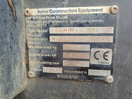 Rupsgraafmachines 2019 Volvo EC300EL (11)