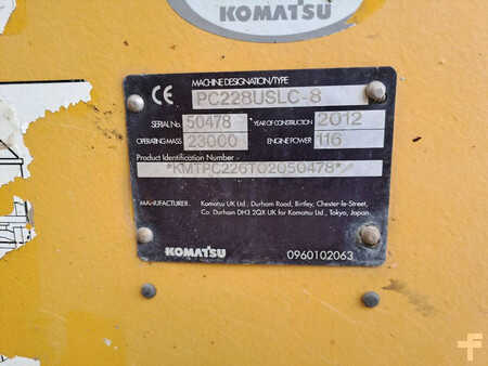 Kettenbagger 2012 Komatsu PC228USLC-8 (11)