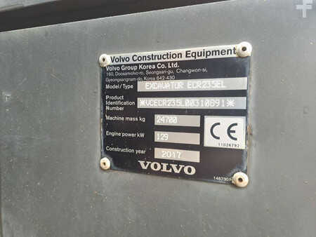 Korečková rýpadla 2017 Volvo ECR235EL (11)