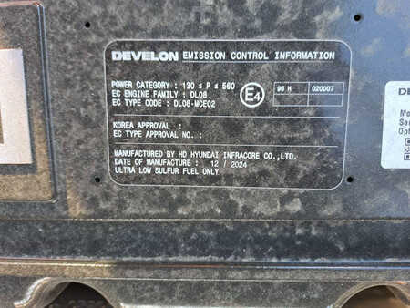 Korečková rýpadla 2025 DEVELON DX300LC-7M (19)