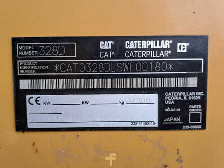 Escavadora de rastos 2011 Cat 328 D LCR (11)