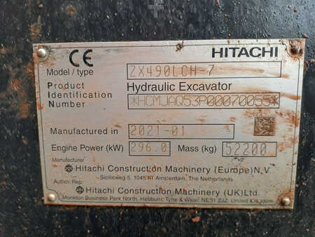 Kedjegraver 2021 Hitachi ZX490LCH-7 (12)