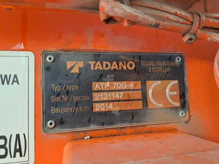Siirrettävät nosturit 2014 Tadano ATF 70 G-4 (24)