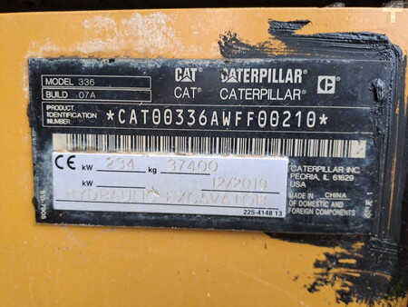 Kedjegraver 2019 Caterpillar 336 (11)
