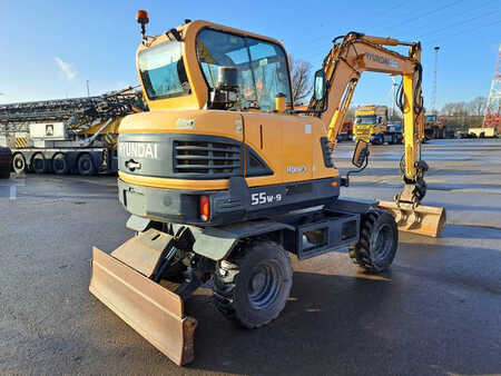 Mobil gravemaskin 2014 Hyundai Robex 55 W-9 (4)
