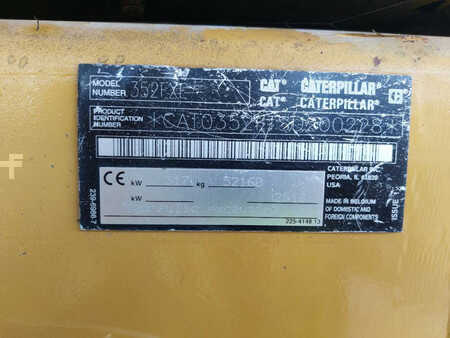 Beltegraver 2016 Caterpillar 352 Fl XE MHD (8)