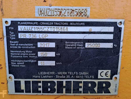 Bulldozer 2017 Liebherr PR 736 LGP (17)