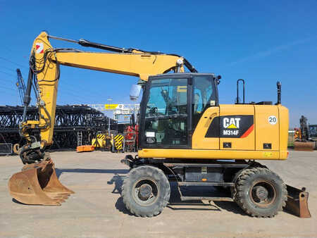 Mobilní bagry 2016 Caterpillar M314F (1)