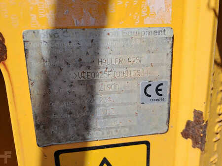 Knickgelenkte Muldenkipper/Dumper 2013 Volvo A25F (8)