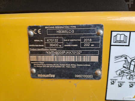 Kettenbagger 2018 Komatsu HB365LC-3 (11)
