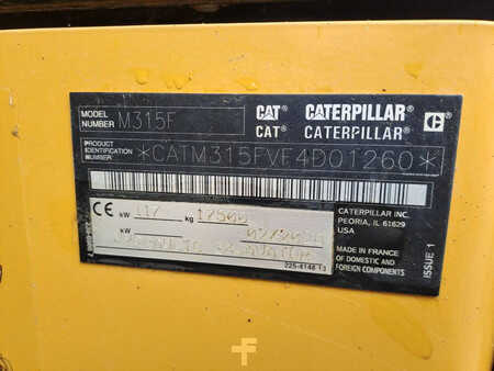 Excavadoras de ruedas 2020 Caterpillar M315F (11)