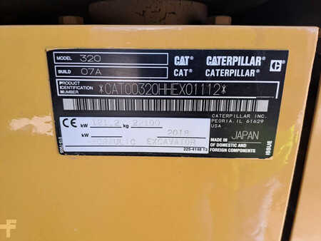 Escavadora de rastos 2018 Caterpillar 320 NG (Trimble Ready) (12)