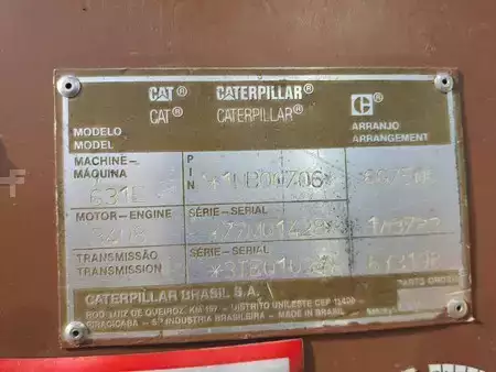 Trailed Scrapers 1990 Caterpillar 631E (3 units available) (10)