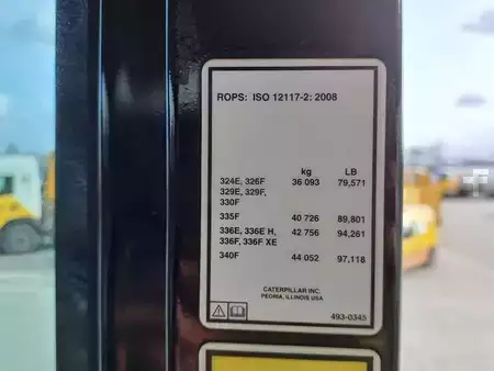 Kedjegraver 2016 Caterpillar 335FLCR (23)