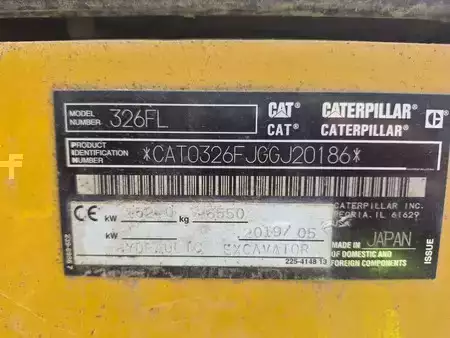 Rupsgraafmachines 2019 Caterpillar 326 FL (8)