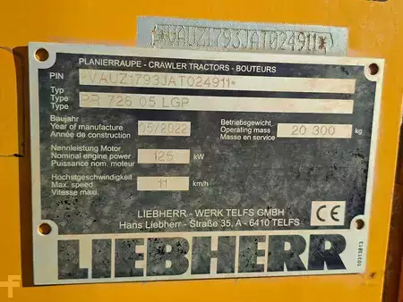 Planierraupe 2022 Liebherr PR726LGP (18)