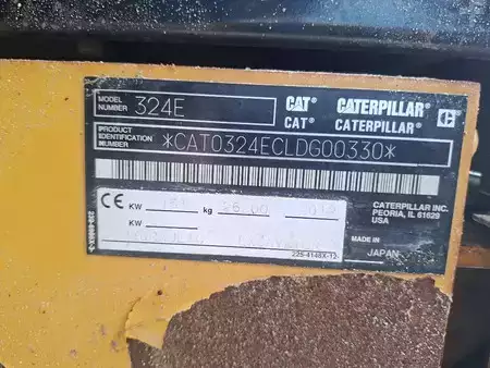 Escavadora de rastos 2012 Caterpillar 324EL (11)