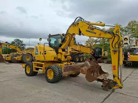 Pelle sur pneus 2017 Komatsu PW 118 MR-8 (3)