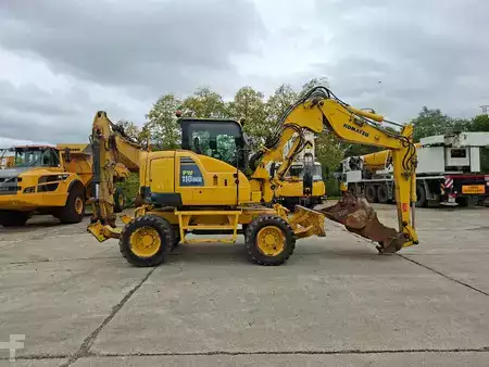 Pelle sur pneus 2017 Komatsu PW 118 MR-8 (4)