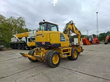 Pelle sur pneus 2017 Komatsu PW 118 MR-8 (5)