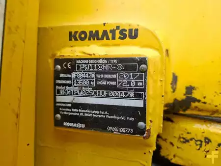 Pelle sur pneus 2017 Komatsu PW 118 MR-8 (9)