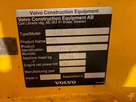 Dumper Articolati 2023 Volvo A40G (EXW - Saudi Arabia) (14)