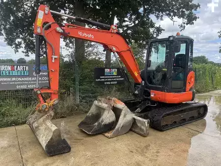 Kerekes kotrógép 2020 Kubota U48-4 Excavator (2)