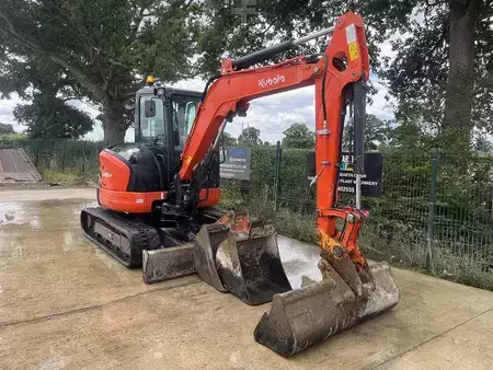 Kerekes kotrógép 2020 Kubota U48-4 Excavator (5)
