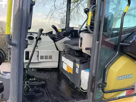Koparki kołowe 2021 Kobelco SK55SRX-6E Excavator (9)