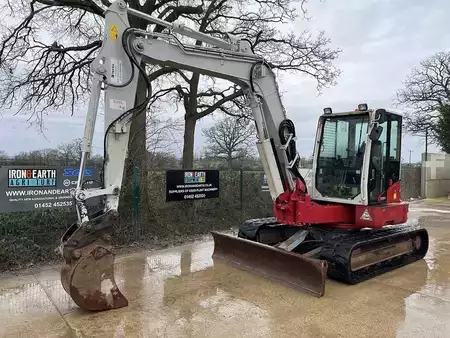 Mobil grävmaskin 2018 Takeuchi TB280FR Excavator (2)