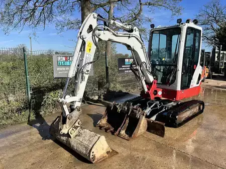 Mobil grävmaskin 2020 Takeuchi TB225 Excavator (2)