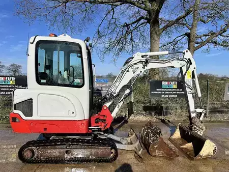 Mobil grävmaskin 2020 Takeuchi TB225 Excavator (4)