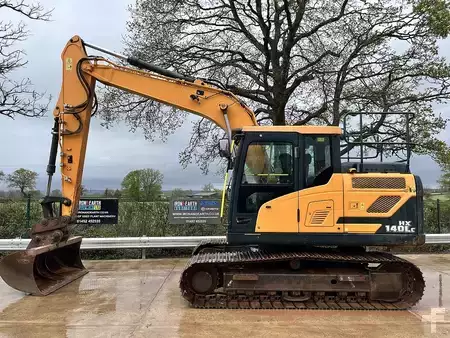 Hjulgraver 2021 Hyundai HX140 LC Excavator (1)